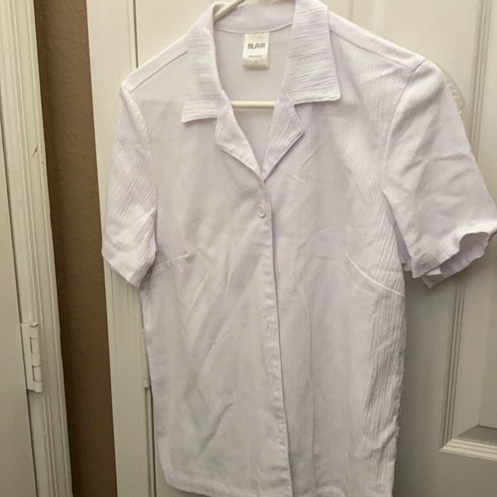 FINAL MARKDOWN Ladies textured Blair blouse (S)